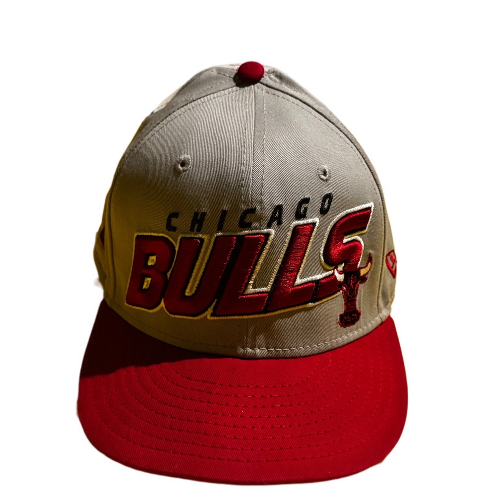 Chicago Bulls New Era NBA HWC Gray Red‎ Snapback Hat Cap Basketball